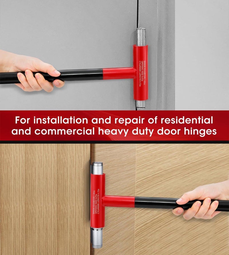 HolaYou Door Hinge Adjustment Tool for Flag Hinges,Hinge Gap Adjusting Wrench for Residential and Commercial Heavy Door. - Image 5